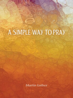 cover image of A Simple Way to Pray